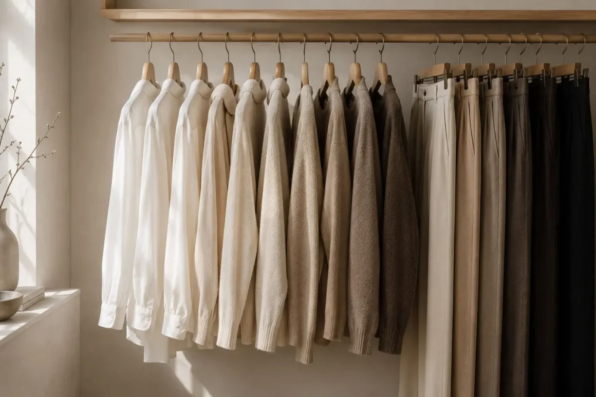 The consistency and cohesion of a well-designed professional capsule creates a calm wardrobe.
