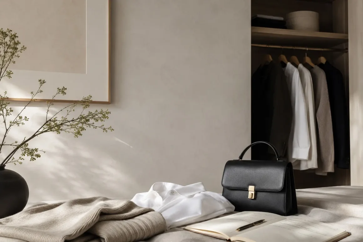 A thoughtfully edited wardrobe illustrating how to shop intentionally for a new season.